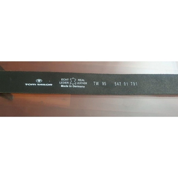 Belt With Embossed Buckle Tom Tailor - Picture 6 of 10